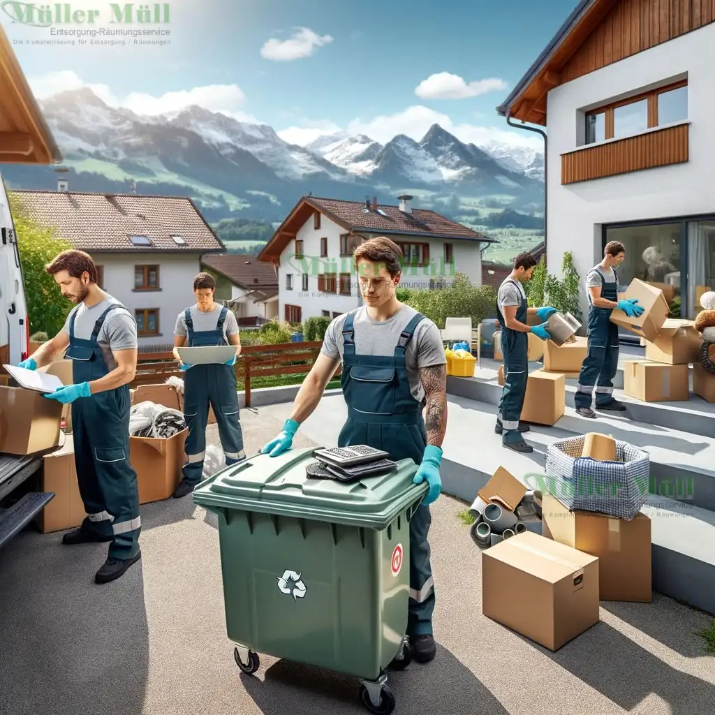 Hausräumung in der Schweiz