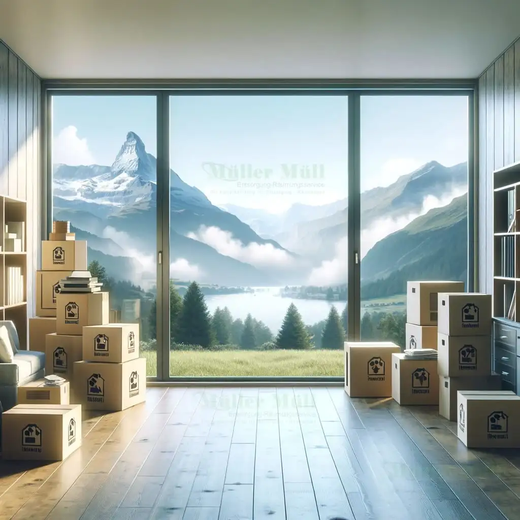 Was bedutet teil räumung in der Schweiz?