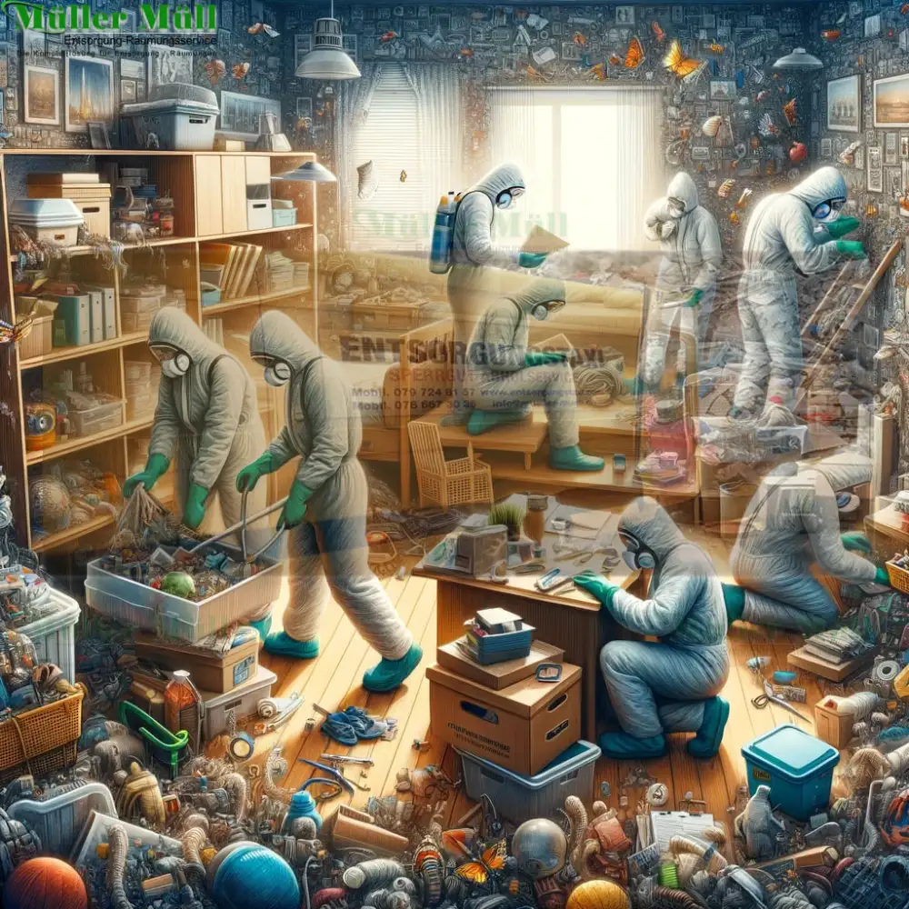 Messie Räumungen in der Schweiz