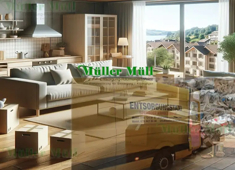 Wohnungsräumung in Rapperswil-Jona