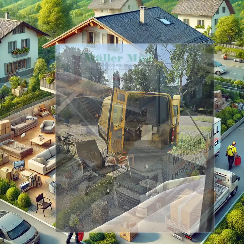 Hausräumung Schweiz – Stressfrei und Professionell mit Müller Müll Entsorgungsservice