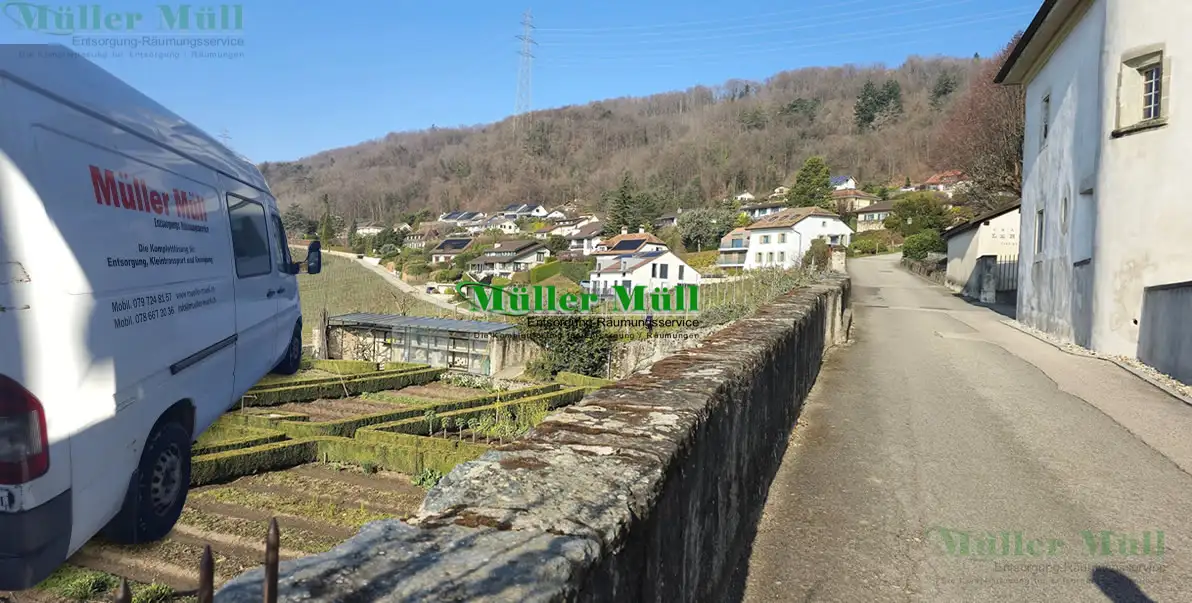 Hausräumung in Bursins