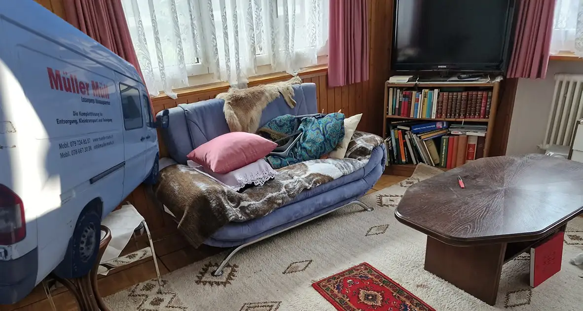 Hausräumung Heerbrugg & Haushaltsauflösung Heerbrugg