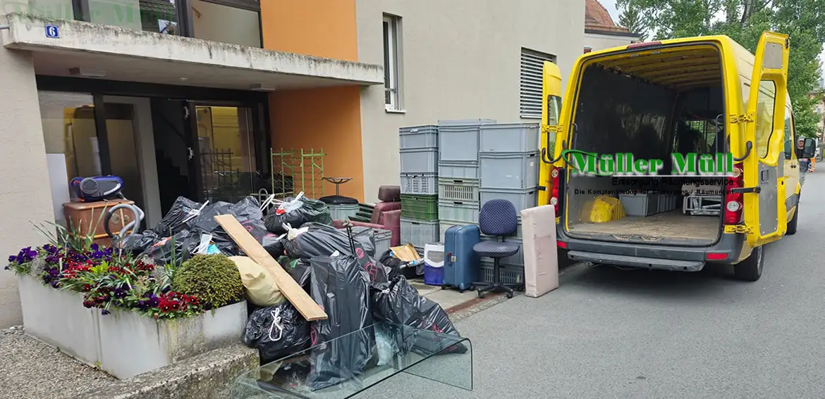 Wohnungsräumung 8590 Romanshorn – Komplettlösung inkl. Entsorgung und mit Endreinigung